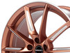 Borbet LX copper matt spoke rim polished