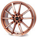 Borbet LX copper matt spoke rim polished