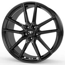 R3 Wheels R3H02 schwarz glänzend lackiert