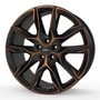 Ronal R71 Jetblack-Copper Matt