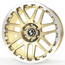 etabeta Combat Gold matt lip + cap polished