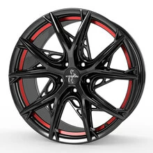 Keskin KT24 black painted red inside