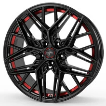 Keskin KT25 black painted red inside