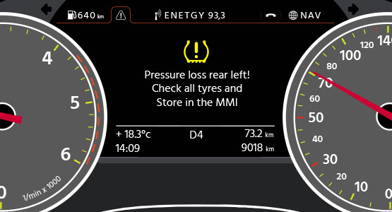TPMS - Système de contrôle de la pression des pneus